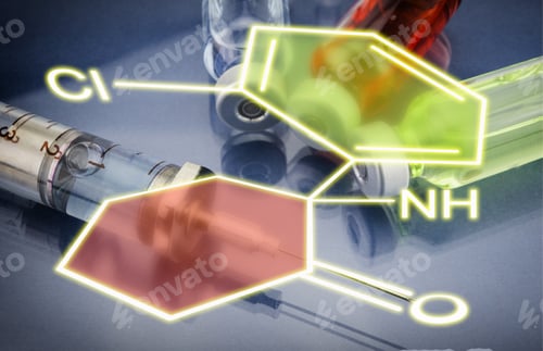 Preview: Injections And Syringe, Chemical Formula