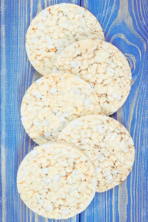 Preview: Crunchy Rice Or Corn Waffles With Spices, Concept Of Healthy Dietary Breakfast