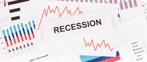 Preview: Inscription Recession And Declining Chart As Risk Of Global Financial Crisis Caused By Coronavirus