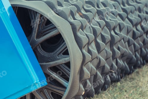 Preview: Part And Detail Of Agricultural Machinery. Concept Of Modern Technology In Agriculture