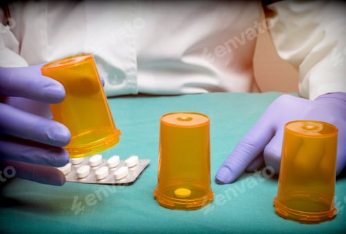 Preview: Doctor Plays To Thimblerig With Boats Of Medicine, Conceptual Image