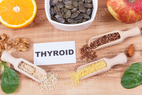 Preview: Products And Ingredients Containing Vitamins And Minerals For Healthy Thyroid