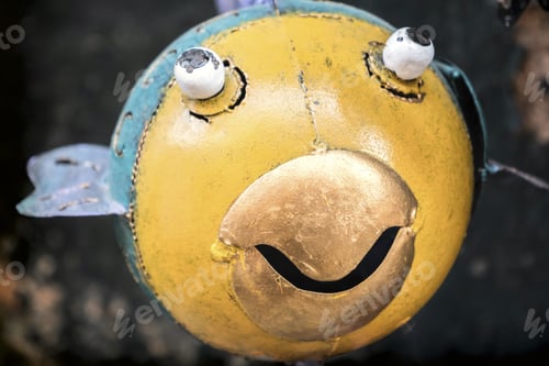 Preview: Detail Of Toy Plate In The Shape Of A Fish, Conceptual Image