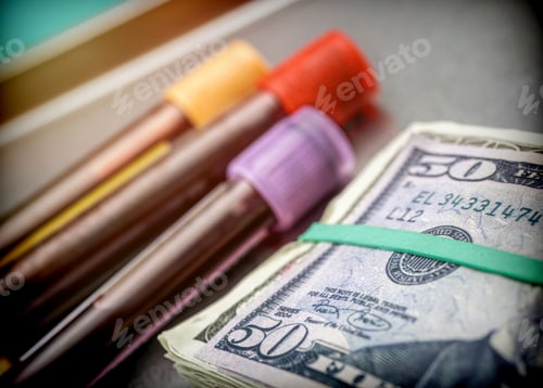 Preview: Bundle Of American Tickets Along With Sample Roads Blood, Conceptual Image