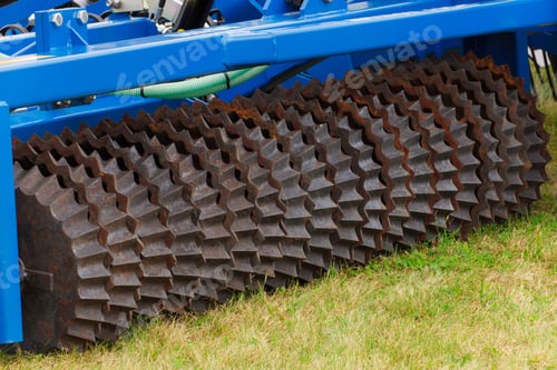 Preview: Part And Detail Of Agricultural Machine, Modern Technology In Agriculture Concept