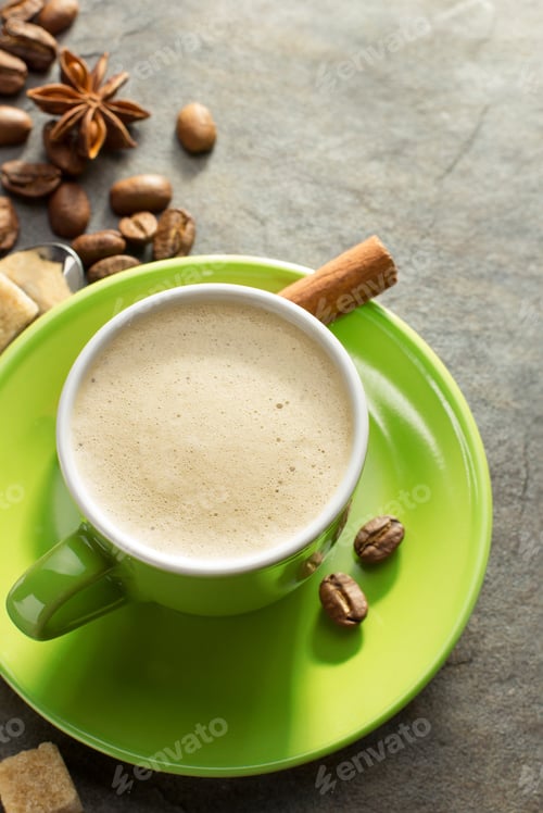 Preview: Cup Of Coffee On Table