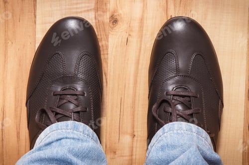 Preview: Elegant Stylish Comfortable Brown Shoes For Men On Board