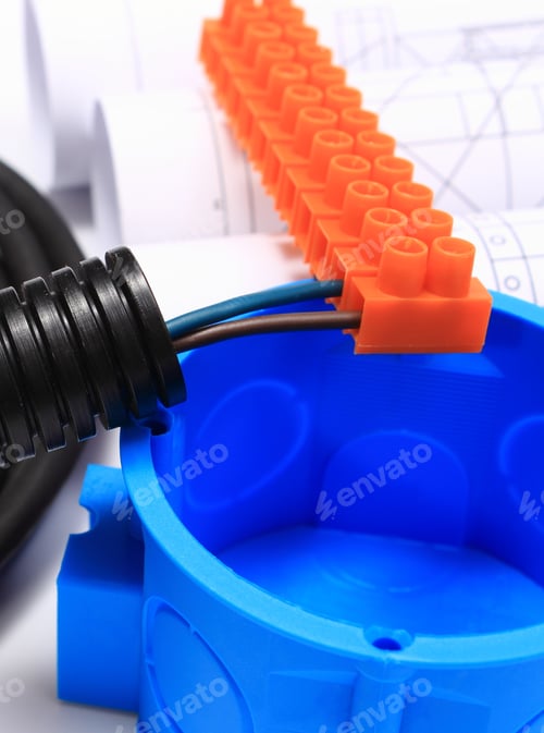 Preview: Components For Use In Electrical Installations And Rolls Of Electrical Diagrams, Accessories For