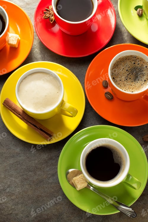 Preview: Cup Of Coffee On Table