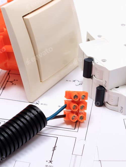 Preview: Components For Use In Installations And Electrical Diagrams, Copper Wire Connections, Accessories