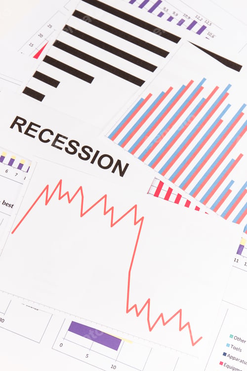 Preview: Inscription Recession And Declining Chart As Risk Of Global Financial Crisis Caused By Coronavirus