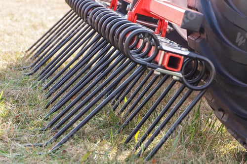 Preview: Part And Detail Of Agricultural Machine. Modern Technology In Agriculture Concept