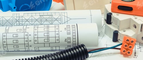 Preview: Components And Accessories For Electrical Installations And Construction Diagrams Of House