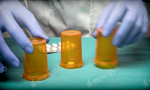 Preview: Doctor Plays To Thimblerig With Boats Of Medicine, Conceptual Image