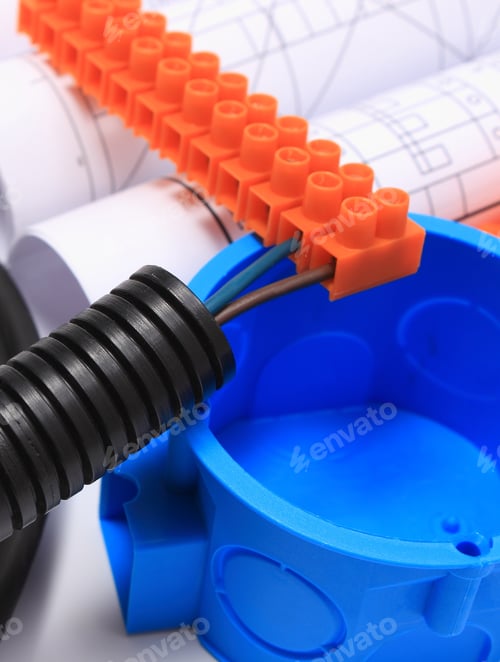 Preview: Components For Use In Electrical Installations And Rolls Of Electrical Diagrams, Accessories For