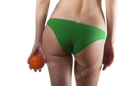 Preview: Woman Legs With Orange