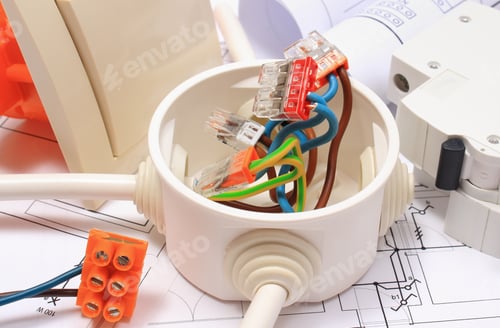 Preview: Components And Accessories For Electrical Installations And Construction Diagrams Of House