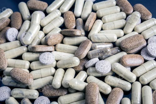 Preview: Some Pills Of Different Size And Shape