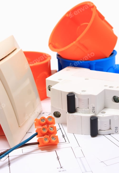 Preview: Components For Use In Electrical Installations And Electrical Diagrams, Accessories For Engineering