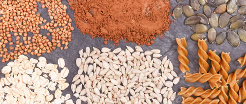 Preview: Nutritious Eating Containing Magnesium. Healthy Nutrition As Source Natural Vitamins, Minerals And