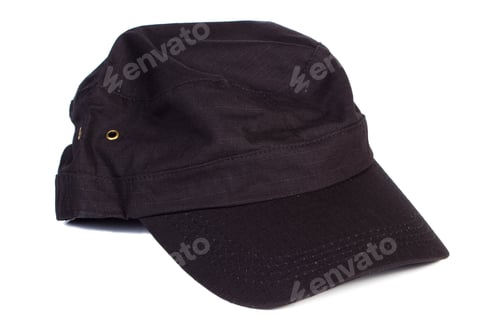 Preview: Closeup Of Baseball Cap Isolated On White Background, Protection From Sun