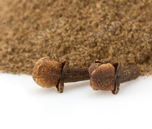 Preview: Clove Spices Isolated On White Background
