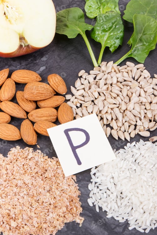 Preview: Healthy Nutritious Food As Source Natural Minerals, Vitamin P And Dietary Fiber