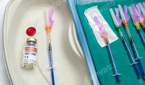 Preview: Coronavirus Covid-19 Vaccine In A Hospital, Conceptual Image