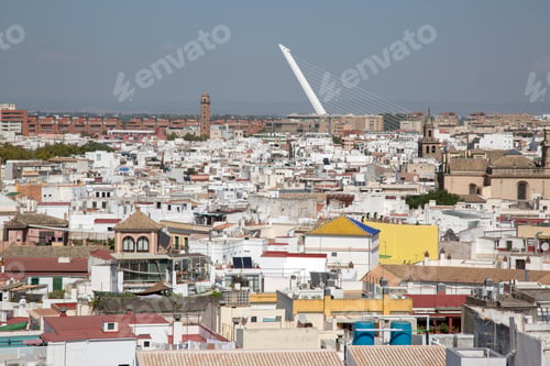 Preview: View Of Seville Roof Tops; Spain