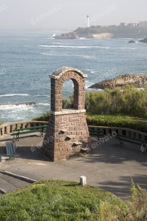 Preview: Arch And Lighthouse, Biarritz; France