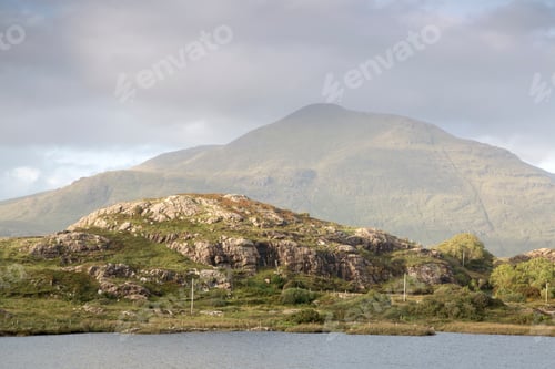 Preview: Coastline At Beach; Connemara National Park; Ireland