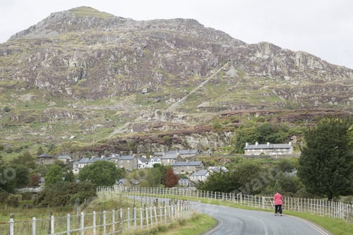 Preview: Tanygrisiau Village, Blaenau Ffestiniog; Wales; Uk