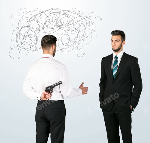 Preview: Ruthless Businessman Hiding A Weapon And Weaving Plan Around His Head
