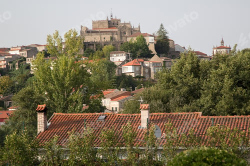 Preview: Cathedral And City; Tuy; Galicia, Spain
