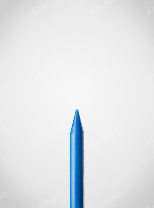 Preview: Coloured Crayon With Copy Space