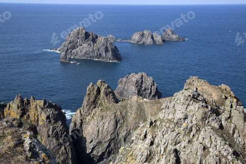 Preview: Rocks At Ortegal Cape, Vixia Herbeira Cliffs; Ortigueira; Spain