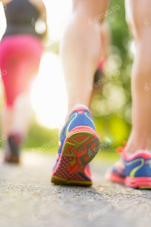 Preview: Detail Of Legs During Jogging