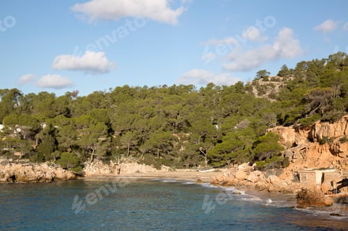 Preview: Cala Saladeta Cove Beach; Ibiza; Spain