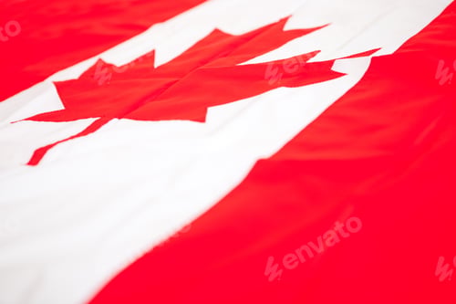 Preview: Flag From Canada To Be Used As Background