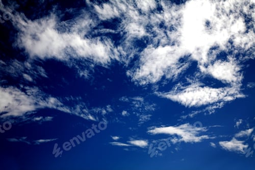 Preview: Beautiful Blue Sky In Attractive Colours