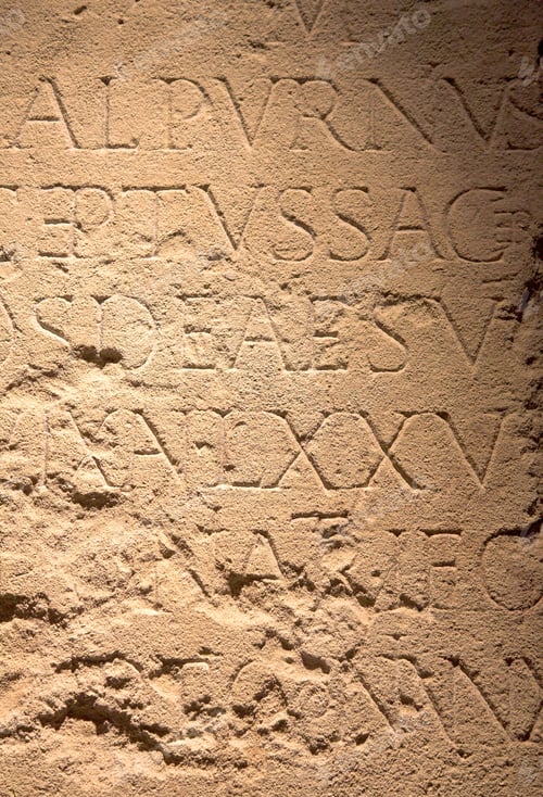 Preview: Roman Writing Background - Closeup 2