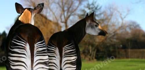 Preview: 2 Okapis