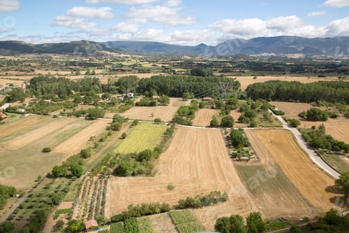 Preview: View From Village Wall Of Frias, Burgos, Spain