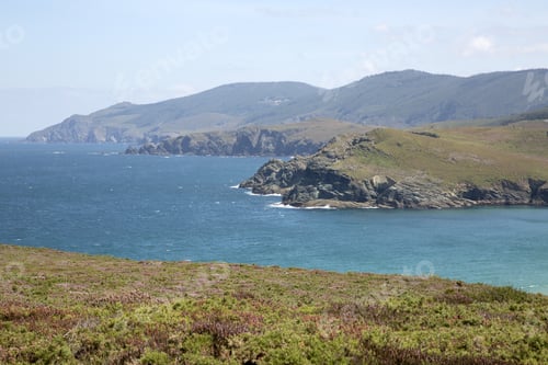 Preview: Coastline At Pantin Beach; Galicia, Spain
