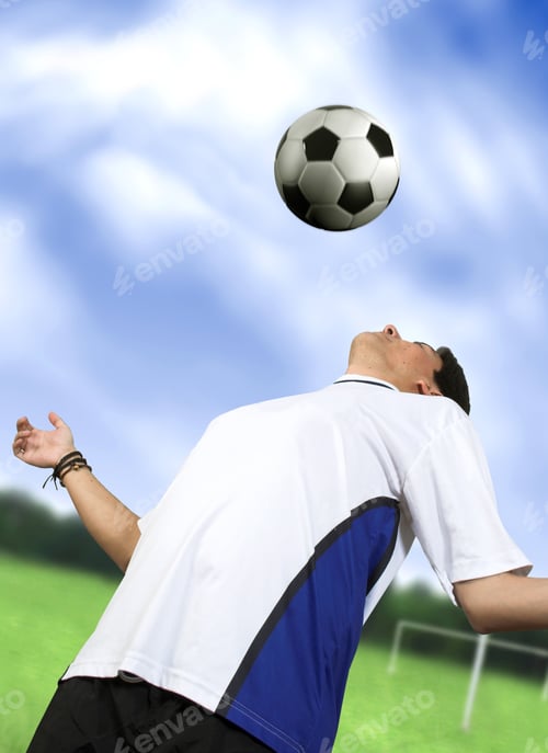 Preview: Footballer In A Park 1