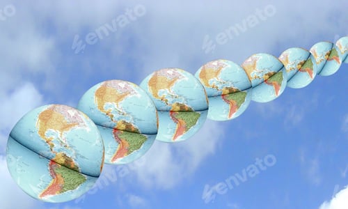 Preview: Row Of Earths