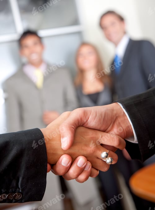 Preview: Close Up Of A Business Handshake