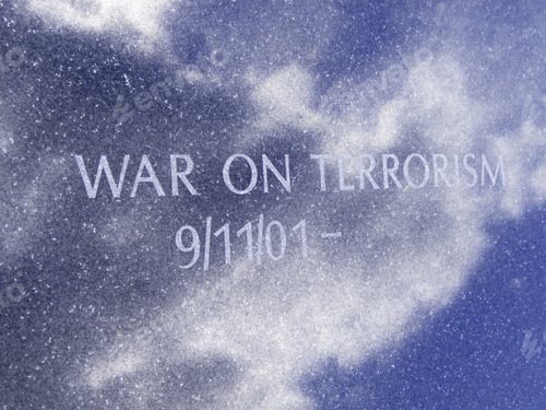 Preview: Inscription On Anonymous Public Monument, With Start Date Of September 11, 2001, Indicates The War