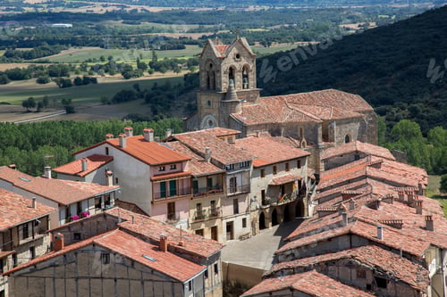 Preview: Church In Village Of Frias, Burgos, Spain,