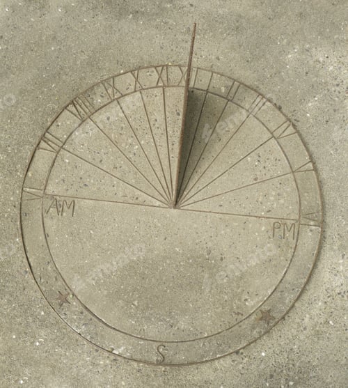 Preview: Outdoor Sundial In Concrete